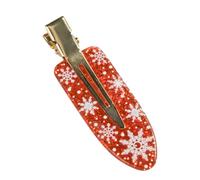 Watreketal Horquilla para el pelo, horquilla para el pelo con pliegues de árbol de Navidad, para mujeres, niñas, señoras, Año Nuevo, accesorio para el pelo de vacaciones