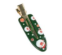 Watreketal Horquilla para el pelo, horquilla para el pelo con pliegues de árbol de Navidad, para mujeres, niñas, señoras, Año Nuevo, accesorio para el pelo de vacaciones