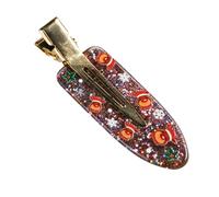Watreketal Horquilla para el pelo, horquilla para el pelo con pliegues de árbol de Navidad, para mujeres, niñas, señoras, Año Nuevo, accesorio para el pelo de vacaciones