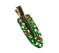 Watreketal Horquilla para el pelo, horquilla para el pelo con pliegues de árbol de Navidad, para mujeres, niñas, señoras, Año Nuevo, accesorio para el pelo de vacaciones