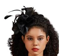 Watreketal Horquillas para el pelo, tocado para mujer, boda, fiesta de té, diadema, clip para el pelo, tocado de flores, tocado de novia