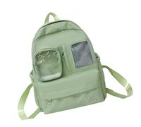Watreketal Itabag - Mochila con pin de inserción, bolsa de coleccionista para cosplay de anime, bolsas de viaje, mochilas Itabag, Green