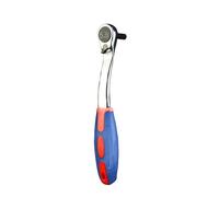 Watreketal Llave de carraca de 72 dientes, cabeza de lote, varilla de destornillador, herramienta de reparación, llave de mano, extensión larga