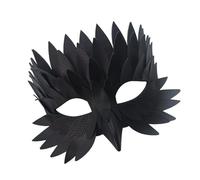 Watreketal Misterioso diseño de pico de pájaro, estilo plumado, cubierta facial para celebraciones temáticas, accesorios de juego de rol, misteriosas fiestas de máscaras