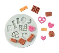 Watreketal Moldes de silicona seguros para alimentos con múltiples formas para cocineros profesionales, cocineros caseros y arcilla para crear arte de silicona, juego de moldes para hornear