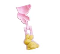 Watreketal Moldes redondos multiusos con diseños creativos, seguros para niños, proyectos de horneado, fácil liberación, apto para lavavajillas, herramienta de horneado