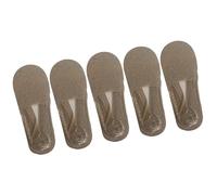 Watreketal Not Show Socks - Calcetines de algodón de corte bajo con tiras antideslizantes antideslizantes, forro invisible, para mujer