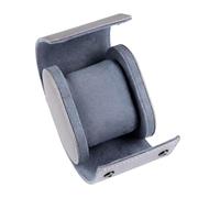 Watreketal Organizadores de joyas multifuncionales con exterior de poliuretano impermeable y terciopelo forrado para almacenamiento de relojes, diseño de almacenamiento de relojes, textura de cuero