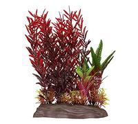 Watreketal Paisajismo para peceras, plantas acuáticas, decoración de acuario, flores artificiales, adornos para mascotas, suministros para mascotas, agua dulce, viva