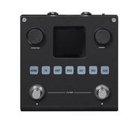 Watreketal Pedal de efectos para bajo eléctrico, efectos de reverberación de modelado digital, 80 preajustes editables, 6 efectos