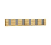 Watreketal Perchero de pared adhesivo con diseños de madera natural para entrada, armario, baño, organizadores de fácil instalación, gancho de pared oculto de madera
