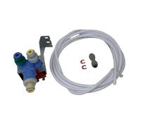 Watreketal Pieza de suministro de agua para refrigerador, componente de repuesto eficiente para sistemas dispensadores de congelador, válvulas de entrada de refrigerador