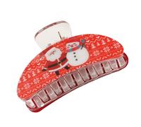 Watreketal Pinzas para el pelo, pinzas para el pelo de moda, adorno de árbol de Navidad, decoración para el cabello, horquilla de moda, accesorio de decoración festiva