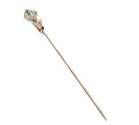 Watreketal Pinzas para el pelo, simples y versátiles palillos de metal para el pelo, tocado de moda chino, horquilla grande para mujeres, accesorios para el cabello de vacaciones