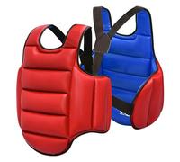 Watreketal Protector de pecho transpirable, protección contra golpes, diseño ergonómico, chaleco profesional para karate, taekwondo, entrenamiento, karate y taekwondo, accesorios