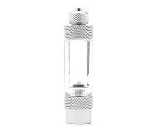 Watreketal Regulador de contador de burbujas de CO2 para acuario, aleación de aluminio, contador de control de dióxido de carbono con comprobación de no retorno para contador de burbujas para acuario