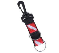 Watreketal Scubas - Cordón de buceo para cámara de buceo con correa de cincha y 2 llaveros para esnórquel, correa de nailon para cámaras submarinas y luces