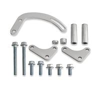 Watreketal Soporte de dirección asistida, correa trapezoidal de aluminio ranurada ajustable LWP 305 327 383 5.0L 5.7L para 551522 kit de repuesto mejorado