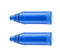 Watreketal Tapón para piscina de invierno, amortiguador de expansión de congelación atornillado para piscinas de suelo, skimmer de 1,27 cm