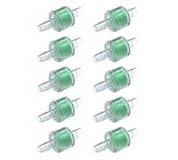 Watreketal Válvulas de retención para peceras, conector de tubería, conector de junta de retención, accesorios de acuario, 10 piezas de accesorios para peceras