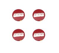 WatSKY 4 Piezas Coche Tapas centrales Pegatinas, para BBS 65MM Llantas Impermeable AntióXido Cubo Central Centro Rueda Accesorios,G