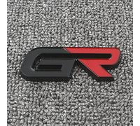 WatSKY Logo Coche Pegatina Decoración,Emblema Tronco Logo Insignia Decoración Calcomanía,para GR de los Modelos de Automóviles,C