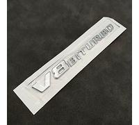 WatSKY Logo Coche Pegatina Decoración,Emblema Tronco Logo Insignia Decoración Calcomanía,para V8 biturbo de los Modelos de Automóviles