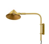 Watt & Veke Lámpara de pared Kelly brazo corto Dorado