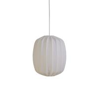 Watt & Veke Pantalla de lámpara Prisma Ø35 cm linne White