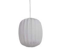 Watt & Veke Pantalla de lámpara Prisma Ø45 cm lino White