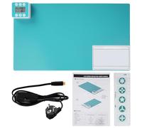 Wattive Almohadilla Térmica de Pantalla LCD de Smartphone y Tablet, 320W 25-130℃ Almohadilla de Soldadura Máquina Separador de Pantalla LCD para Electrónicos, DIY, Reparación (38 * 22 * 3.5 cm)