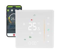 Wattive Termostato Calefaccion WiFi para Calderas, Termostato WiFi Programable de Calefacción de Caldera, Termostat Inteligente Controlable por Voz Compatible con Alexa, Google Home, y Smart Life