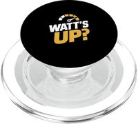 Watts Up - Medidor de Potencia con Texto Divertido PopSockets PopGrip para MagSafe