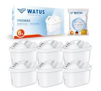 Watus Filtro, Para Cartuchos Brita Filtro/Maxtra Pro/Brita Maxtra Plus (6) | Reducen el Plomo, El Cloro, Los Metales Pesados y La Cal en El Agua
