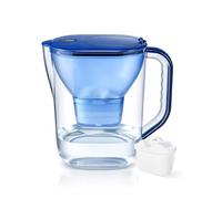 Watus Jarra Filtradora de Agua Azul, 3,8 Litros | Incluye 1 Cartucho Watus, Reduce Cal, Cloro, Plomo y Cobre, Filtración de Agua Potable