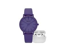 Watx watxandco reloj mujer analogico cuarzo con correa de cuero reloj1