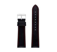 Watxandco correas modelo leather race/black&red / 44mm. marca