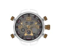 WATXANDCO - Reloj de Cuarzo analógico Unisex con Correa en RWA2820