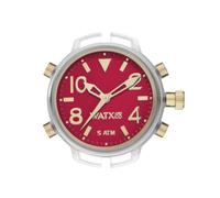 WATXANDCO - Reloj de Cuarzo analógico Unisex con Correa en RWA3723