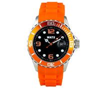 Watxandco Reloj Hombre Analogico Cuarzo con Correa de Caucho RWA9022