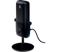 Wave 3 Negro Micrófono de superficie para mesa negro, Micrófono de superficie para mesa, 70 - 20000 Hz, 24 bit, 96 kHz, Alámbrico, USB