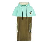 WAVE HAWAII Poncho Agueda Poncho de surf 95% algodón para estaturas de 160 - 190 cm, ayuda para cambiar el vestuario para natación, playa, surf, poncho de ducha para mujer, hombre y adulto