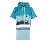 WAVE HAWAII Poncho Air Surfponcho 60% viscosa de bambú y 40% algodón para tamaños de cuerpo de 155 - 185 cm. Cambiador para natación, playa, surf, poncho de ducha para mujeres, hombres y adultos, M