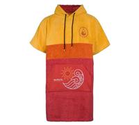 WAVE HAWAII Poncho de baño Paia para Hombre y Mujer Talla S 145-175 cm, 95% algodón Poncho de Surf para Adultos Toalla de Rizo de Alta absorción de Agua Ayuda para mudanzas Playa Adultos
