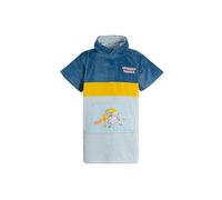 WAVE HAWAII Poncho de baño para niños, poncho de surf para niños, 100% algodón, poncho de playa con capucha, toalla suave para niñas en la playa, piscina y viaje, tamaño, Looney Tunes, XS