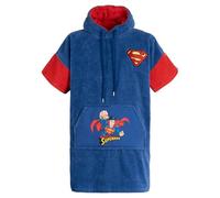 WAVE HAWAII Poncho de baño, poncho de surf de algodón natural, poncho de playa con capucha - Toalla acogedora para los amantes de Superman para el hogar, la piscina y los viajes, camping, tamaño