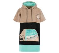 WAVE HAWAII Poncho de Baño Unisex - Ericeira - Talla M, 160-190 cm - Prenda de Surf para Adultos - 95% Algodón - Toalla de Rizo con Alta Absorción - Cambio Fácil - Hecho en Portugal