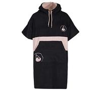 WAVE HAWAII Poncho de baño para hombre y mujer, talla M, 160 - 190 cm, 95% algodón, poncho de surf para adultos, toalla de rizo, alta absorción de agua, ayuda para mudanzas, playa para adultos