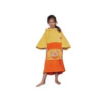 WAVE HAWAII - Poncho de surf de playa para tamaños de 90 a 120 cm, 100% algodón ecológico, ayuda al vestuario para natación, playa, surf, surf - Poncho de baño - Poncho de baño - Poncho de baño