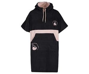 WAVE HAWAII Poncho Surf Algodón para Estaturas de 155 - 185 cm, para Natación, Playa y Toalla de Baño, Poncho de Ducha para Mujer, Hombre y Adultos (Barravento)